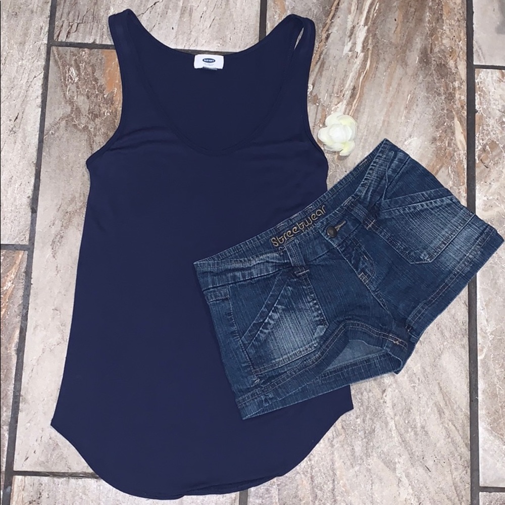 Tank and Jean Shorts Bundle